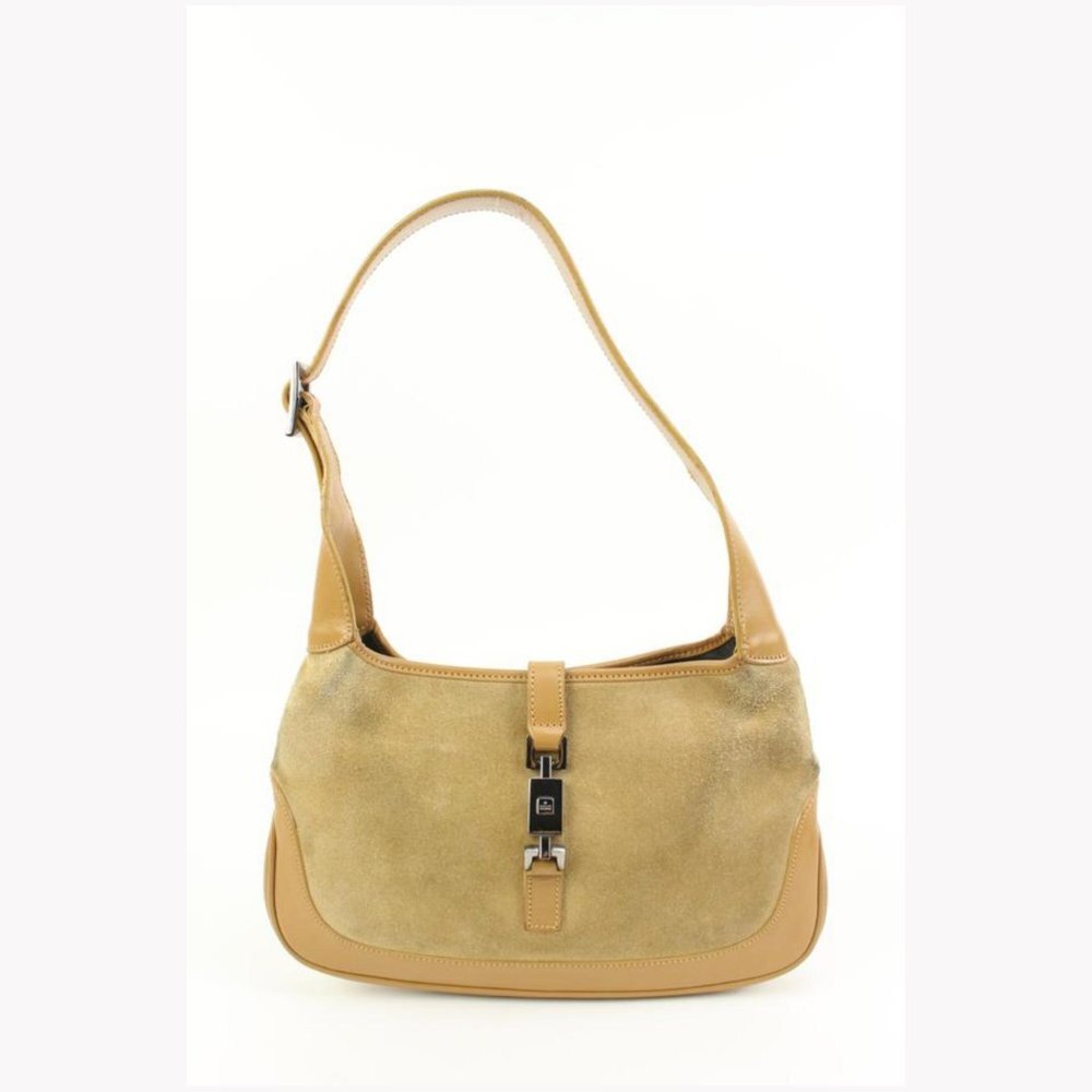 Gucci Beige Jackie-O Hobo Bag 85g323s